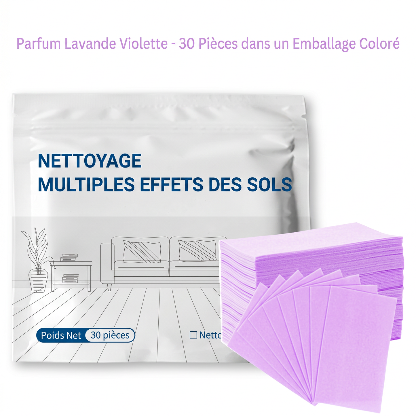 🔥 Feuilles nettoyantes🍉pour sols hydrosolubles🍀