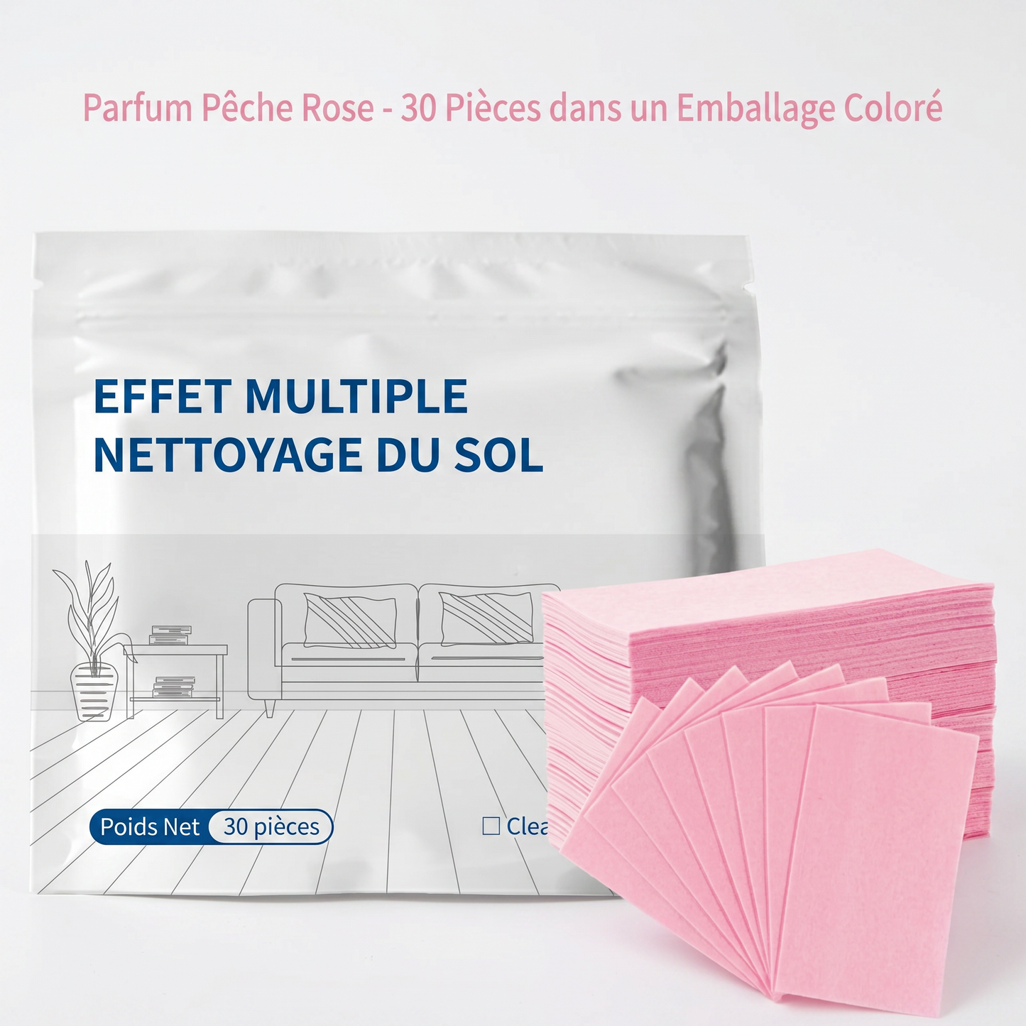 🔥 Feuilles nettoyantes🍉pour sols hydrosolubles🍀