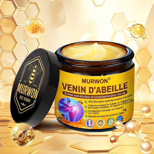 30 % de réduction 🎁🎁 | Crème 𝐌𝐔𝐑𝐖𝐎𝐍® au venin d’abeille pour soulager les douleurs et favoriser le bien-être articulaire ✨✨✨ (Spécialement pour les seniors)