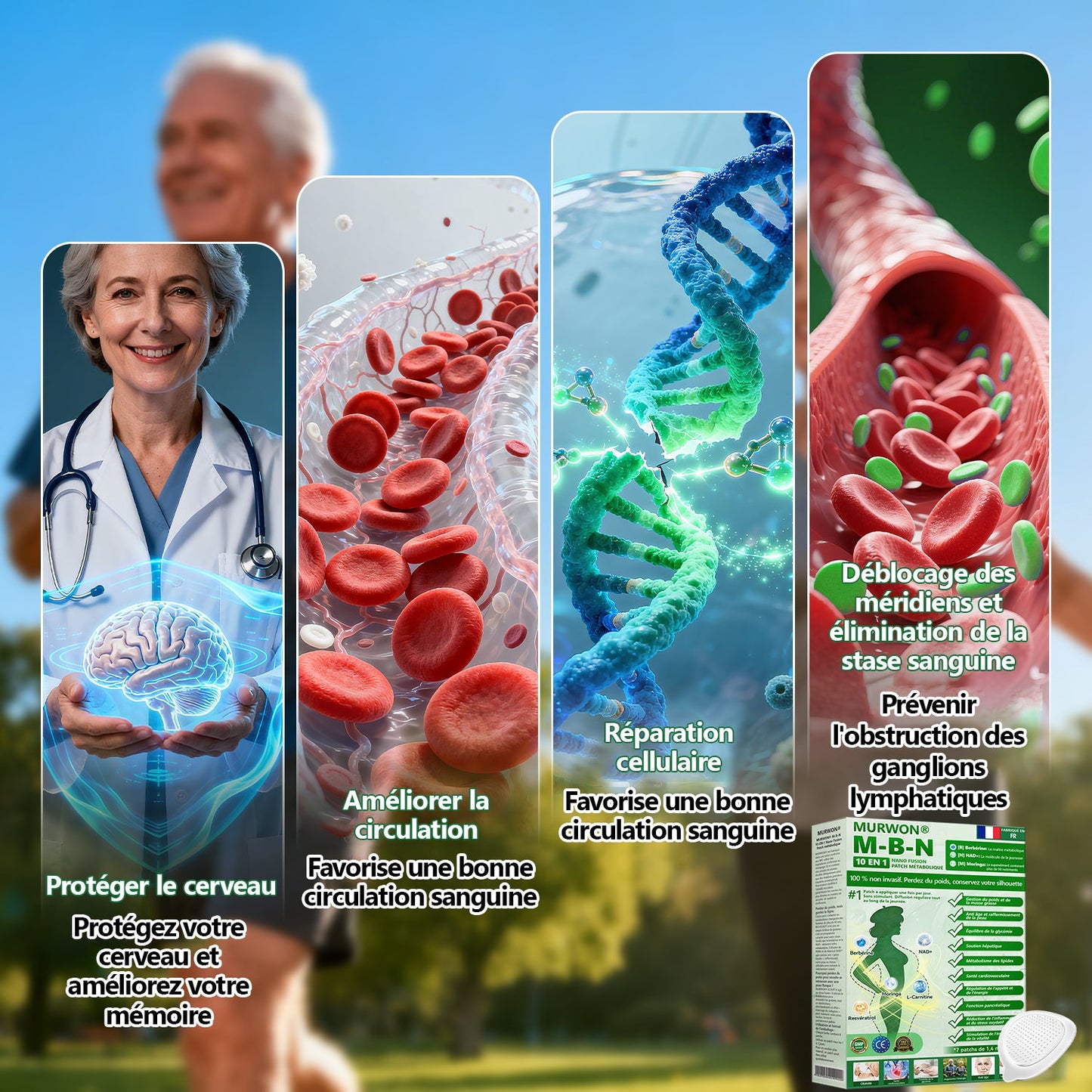 Approuvé par des experts médicaux👩‍⚕️| 𝑴𝙐𝗥𝓦𝐎𝙉® — 𝑩𝒆𝒓𝙗é𝙧𝐢𝐧𝐞 𝟭𝟎-𝒆𝒏-𝟏 𝙋𝙖𝙩𝙘𝙝 à 𝒎𝒊𝒄𝒓𝒐𝙣𝙚𝙚𝙙𝙡𝙚𝙨 𝐧𝐚𝐧𝐨 🥦 𝑺𝒐𝒖𝒕𝒆𝒏𝒖 𝘱𝘢𝘳 𝐥𝐚 𝐬𝐜𝐢𝐞𝐧𝐜𝐞 | 𝙵𝚘𝚛𝚖𝚞𝚕𝚎 𝟭𝟎-𝓮𝓷-1 | 𝙍é𝙨𝙪𝙡𝙩𝙖𝙩𝙨 𝚎𝚗 𝟽 𝚓𝚘𝚞𝚛𝚜🚚