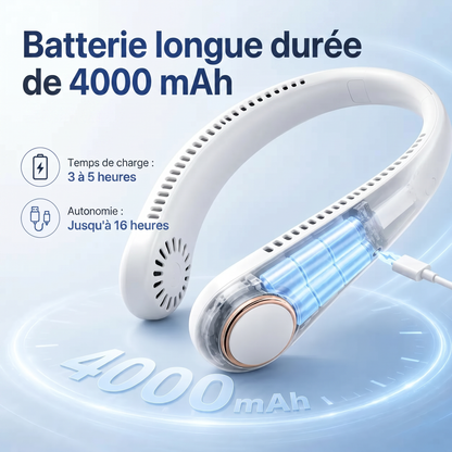 𝗣𝗞𝑵𝐄𝐖®🍉 𝒗𝒆𝒏𝒕𝒊𝒍𝒂𝒕𝒆𝒖𝒓 𝒅𝒆 𝒄𝒐𝒖 𝒔𝒂𝒏𝒔 𝒑𝒂𝒍𝒆𝒔, portable et mains libres, idéal pour un usage quotidien au bureau et en extérieur.🥥
