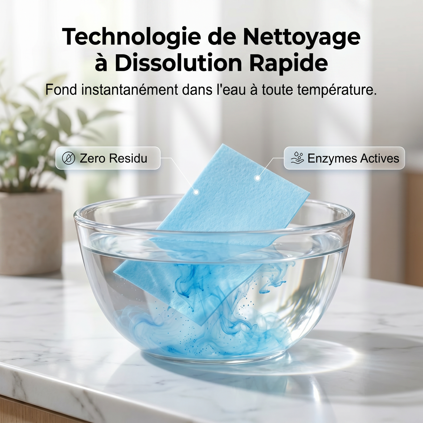🔥 Feuilles nettoyantes🍉pour sols hydrosolubles🍀