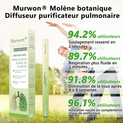 𝐃é𝐭𝐞𝐧𝐮𝐞 𝐞𝐭 𝐞𝐱𝐩𝐥𝐨𝐢𝐭é𝐞 𝐩𝐚𝐫 𝐥𝐚 𝐅𝐫𝐚𝐧𝐜𝐞✅ 𝑴𝒖𝒓𝙬𝙤𝐧® 𝑫𝒊𝒇𝒇𝒖𝒔𝒆𝒖𝒓 𝒅𝒆 𝑵𝒆𝒕𝒕𝒐𝒚𝒂𝒈𝒆 𝑷𝒖𝒍𝒎𝒐𝒏𝒂𝒊𝒓𝒆 à 𝒍𝒂 𝑴𝒐𝒍è𝒏𝒆 𝑩𝒐𝒕𝒂𝒏𝒊𝒒𝒖𝒆 (🫁 Toux, Pharyngite, essoufflement, expectorations, nez bouché, bronchite, symptômes allergiques, gêne pulmonaire)5👑