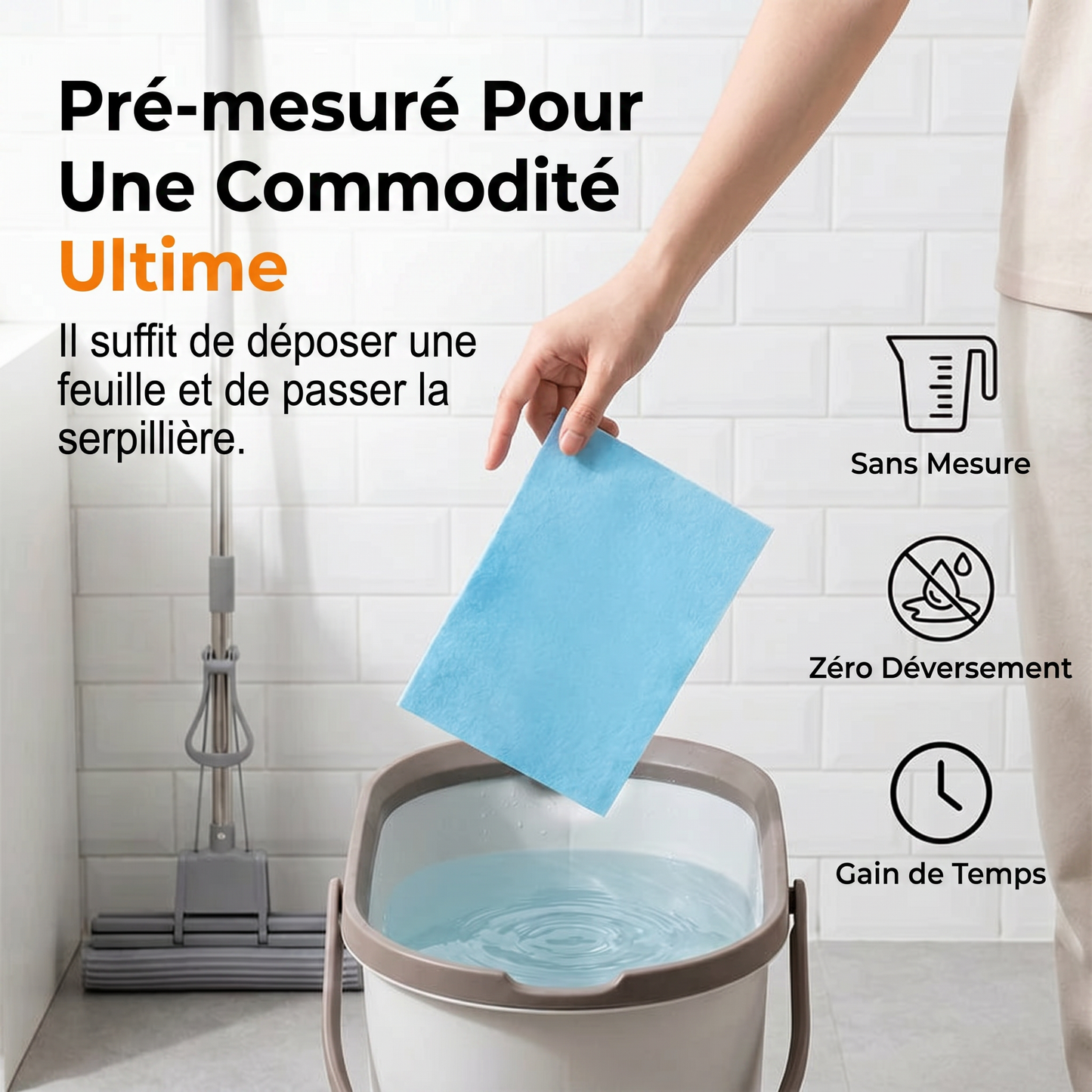 🔥 Feuilles nettoyantes🍉pour sols hydrosolubles🍀