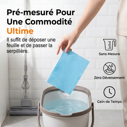🔥 Feuilles nettoyantes🍉pour sols hydrosolubles🍀